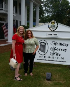 Met Melissa Klein at an author gathering promoted by The Holiday, Dorsey Fife Museum in Fayetteville, Ga. 